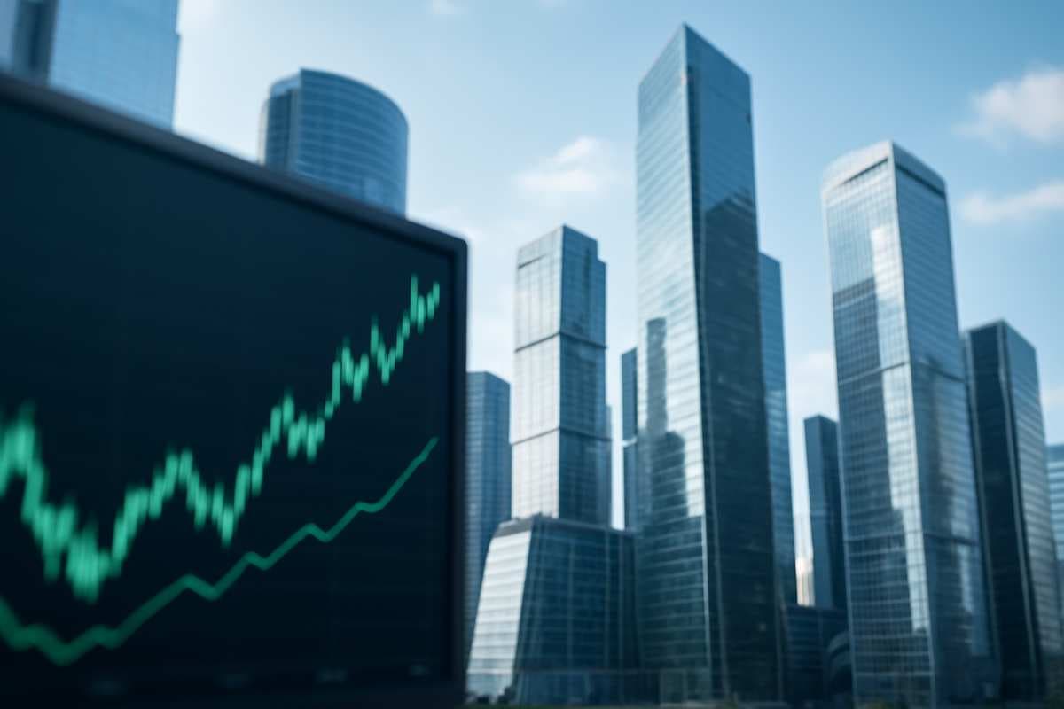 Российские фондовые индексы демонстрируют рост в ходе дневных торгов