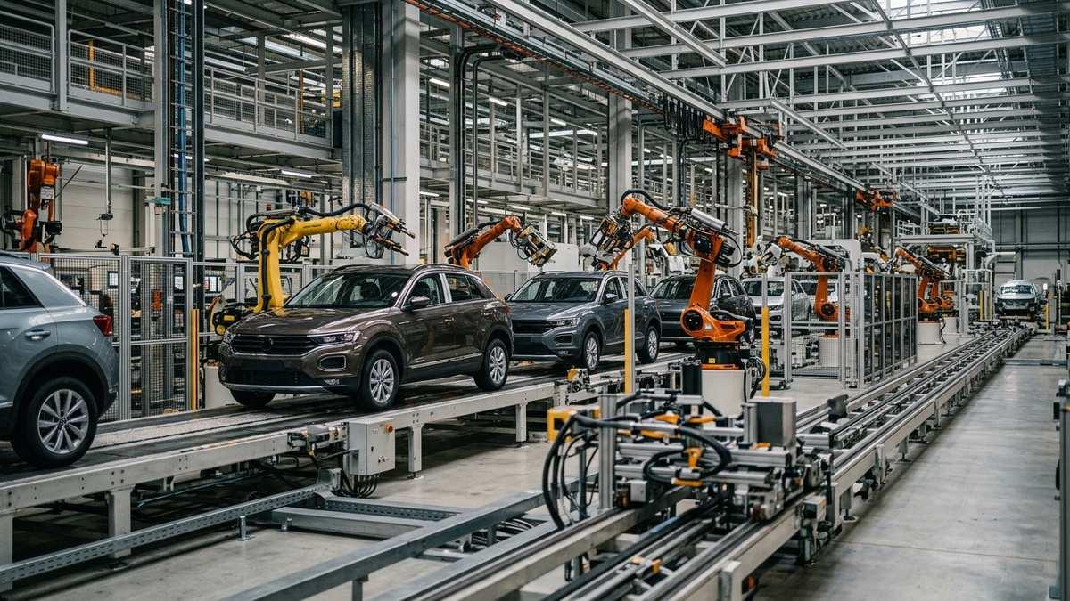 Автозавод Москвич возобновил работу после трехнедельного отпуска
