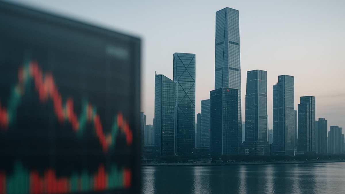 Российский рынок акций открылся снижением индекса Мосбиржи