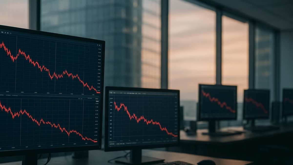 Российский рынок акций начал утренние торги снижением