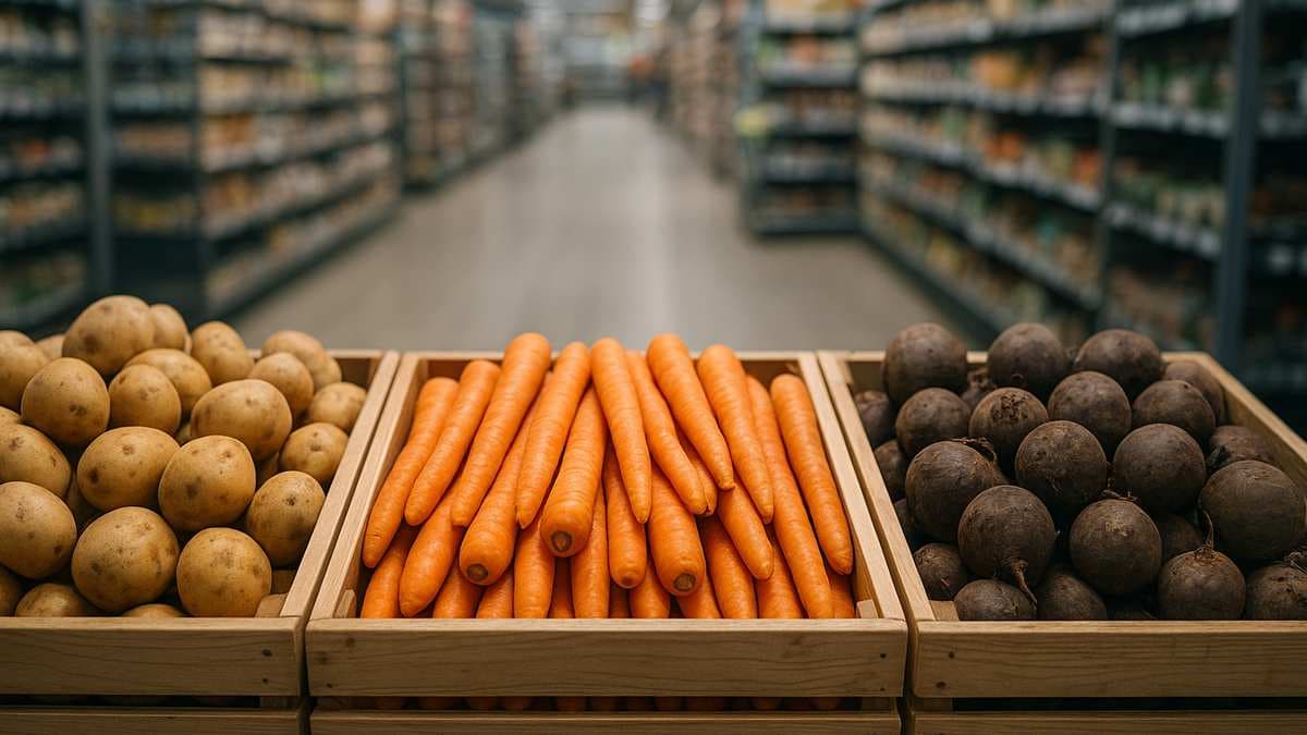 Продукты питания в России подешевели на 0,3% по итогам августа