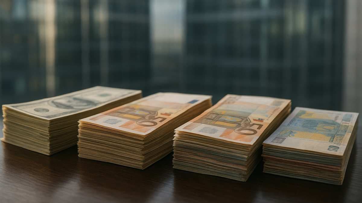 Средний курс покупки наличного доллара в Москве снизился до ₽85,85