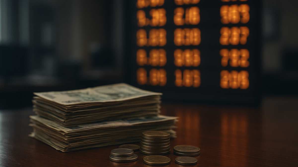 Средний курс покупки наличного доллара в Москве снизился до ₽84,54