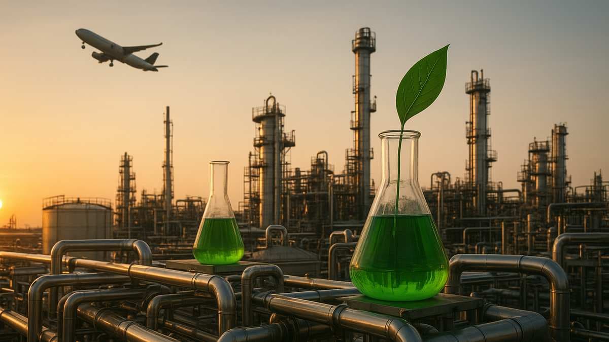 Газпром нефть создаст в России систему сертификации авиационного биотоплива
