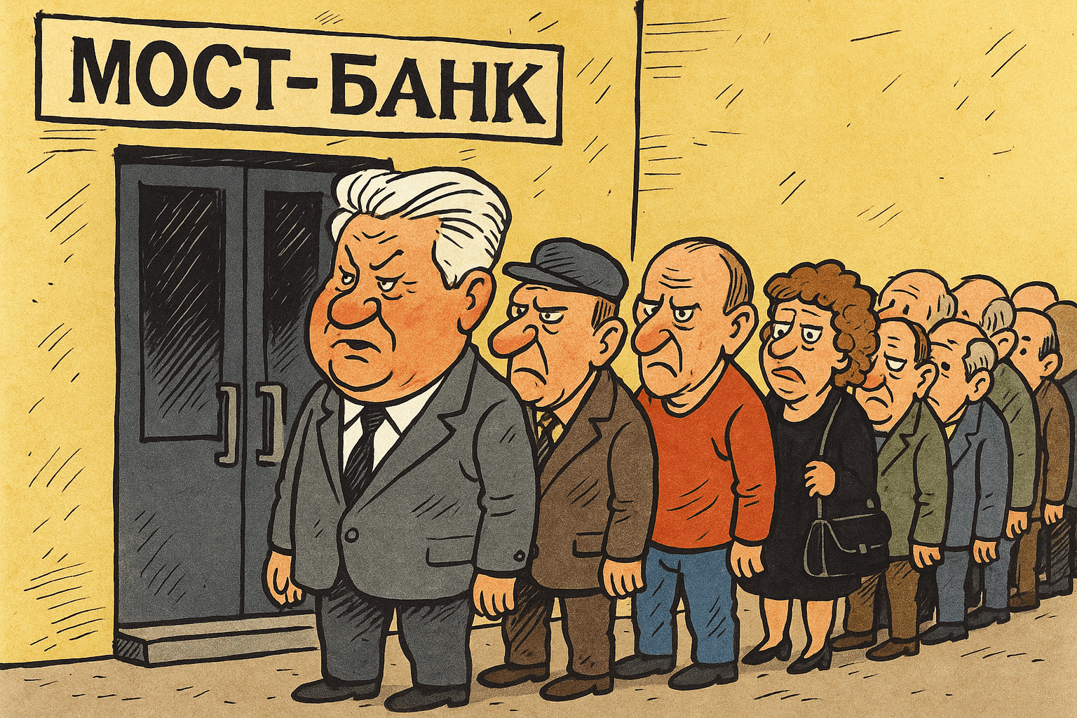 Твердо и четко на бумаге, да забыли про овраги: что стояло за дефолтом 1998 года