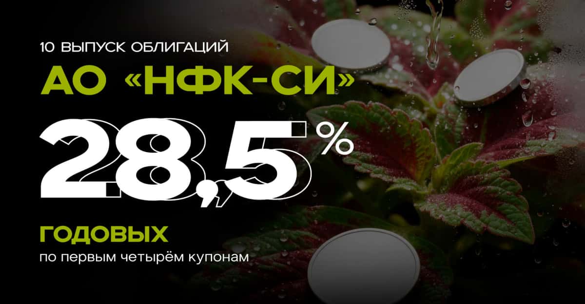 Облигации десятого выпуска АО «НФК-СИ» уже доступны для приобретения
