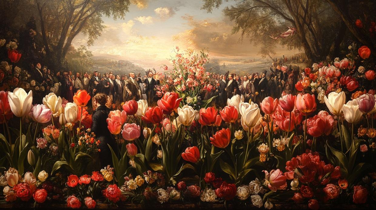 Цветы ажиотажа: как увлечение тюльпанами обрушило экономику Нидерландов