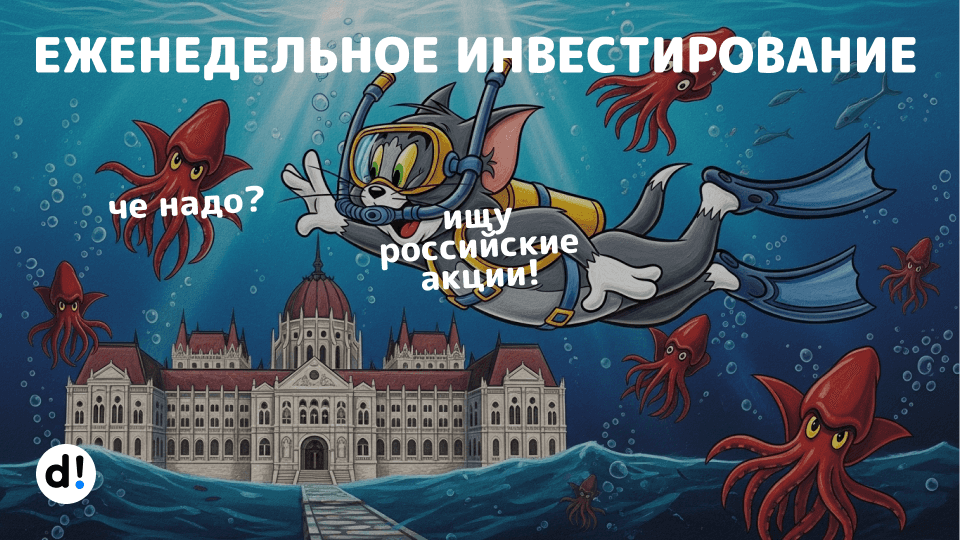 🤿Рынок на дне. Новые санкции. Продолжаю создавать пассивный доход. Еженедельное инвестирование №215