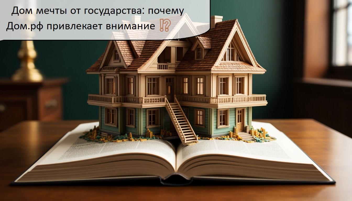 🏠🇷🇺 Дом мечты от государства: почему Дом.рф привлекает внимание ⁉️