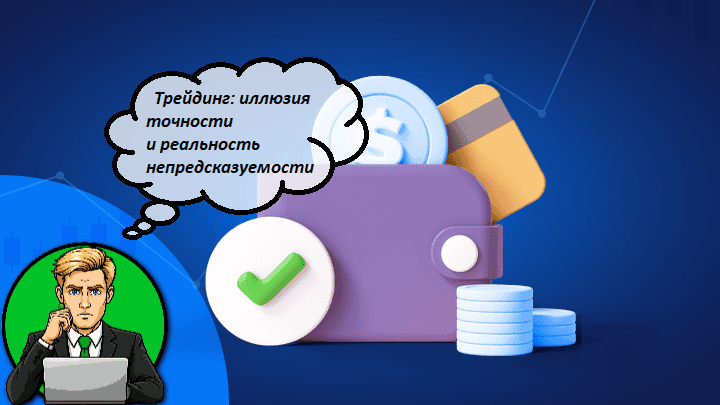 Трейдинг: иллюзия точности и реальность непредсказуемости