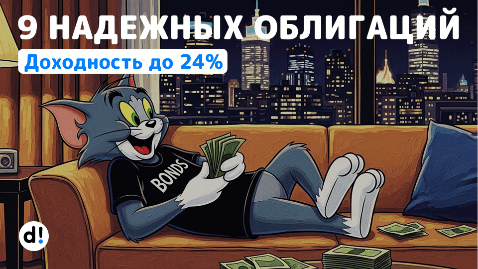 🔥 9 надежных облигаций как зарплата. Купоны с доходностью до 24% на один год и более. Рейтинг А