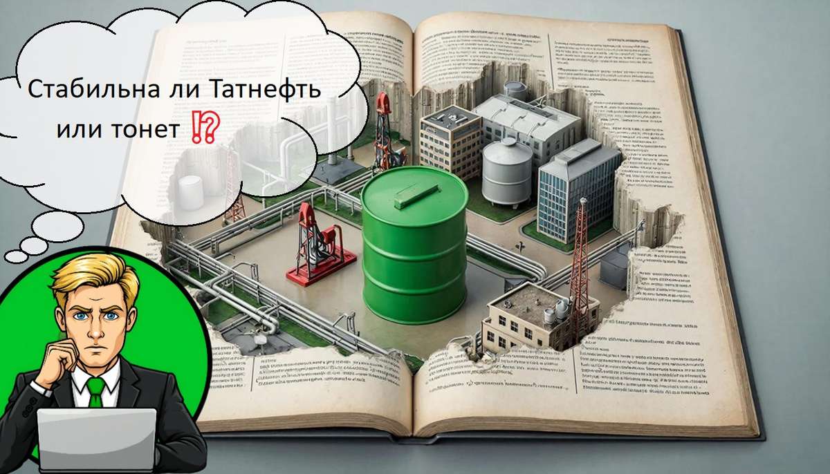 Стабильна ли Татнефть или тонет ⁉️