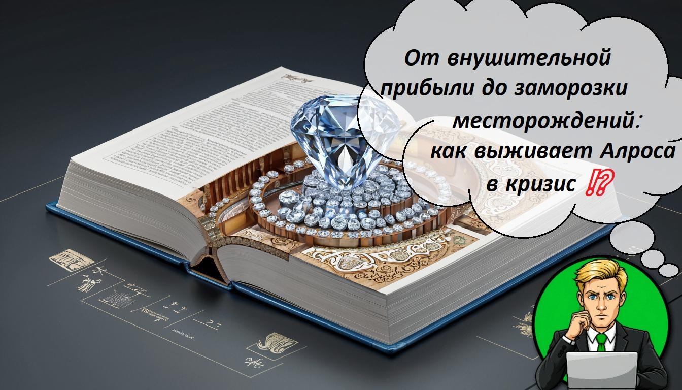 От внушительной прибыли до заморозки месторождений: как выживает Алроса в кризис ⁉️