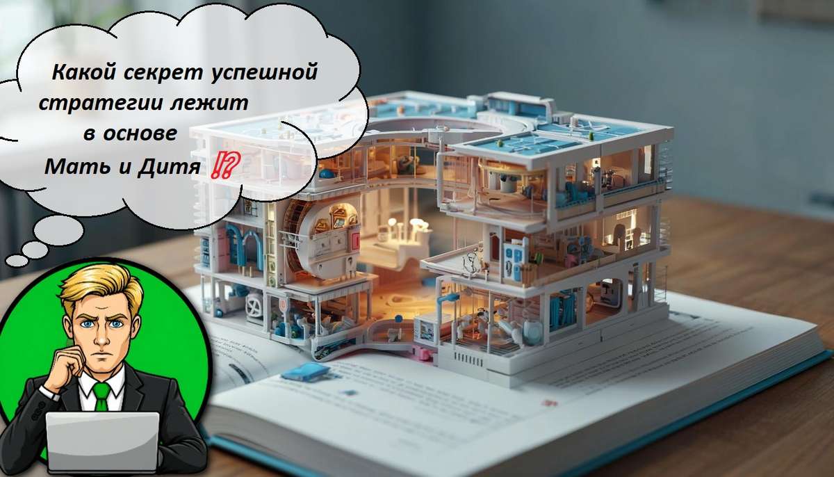 Какой секрет успешной стратегии лежит в основе Мать и Дитя ⁉️