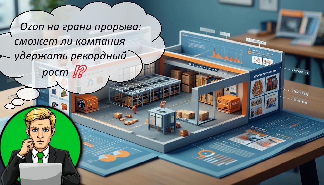Ozon на грани прорыва: сможет ли компания удержать рекордный рост ⁉️