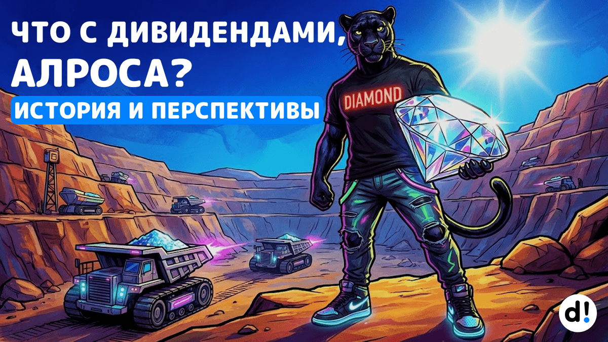 💎 Алроса, что с дивидендами? Перспективы компании. Считаем пассивный доход за 5 лет