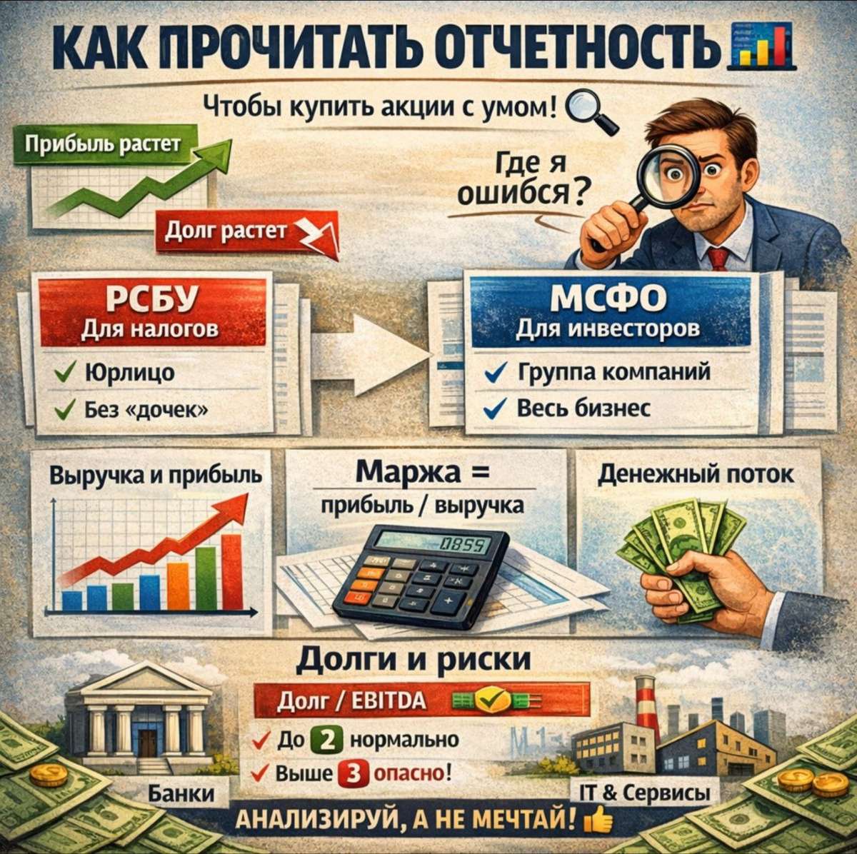 📊 Отчетность не врет. Врут те, кто смотрит не туда 🔍