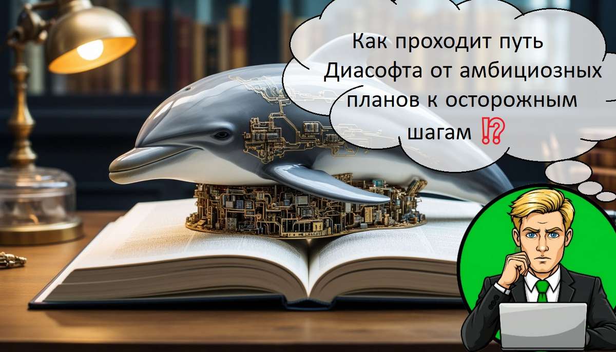 🐬 Как проходит путь Диасофта от амбициозных планов к осторожным шагам ⁉️