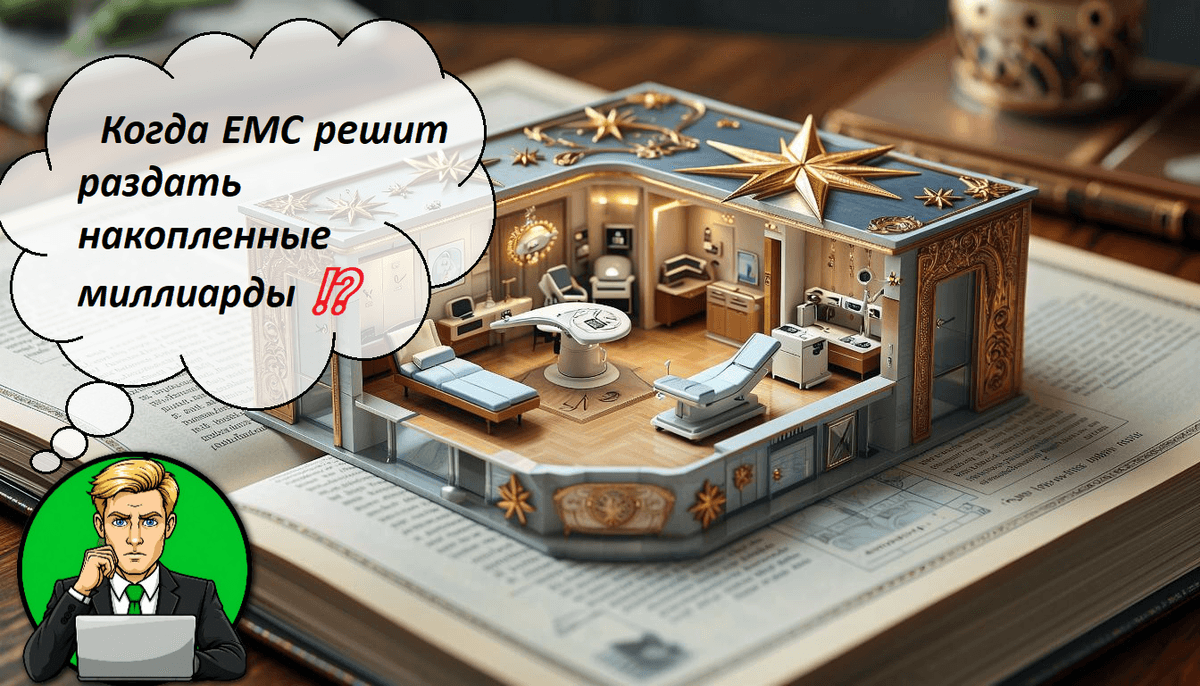 Когда ЕМС решит раздать накопленные миллиарды ⁉️