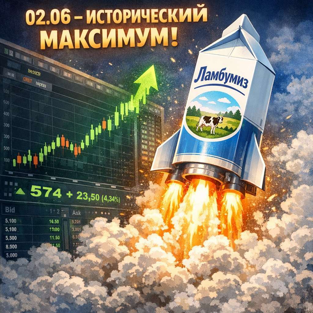 Акции ПАО «Ламбумиз» обновили исторический максимум