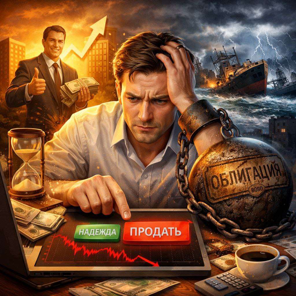 📉 Почему рука не поднимается нажать «продать» 🔒