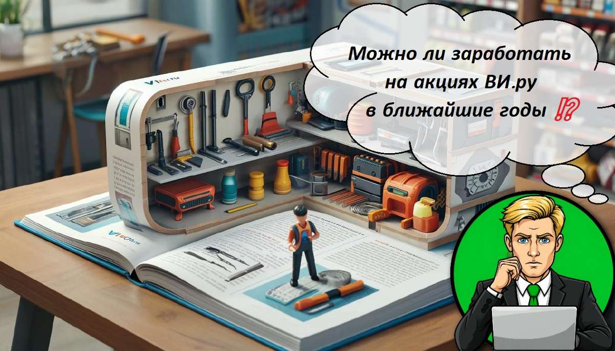 Можно ли заработать на акциях ВИ.ру в ближайшие годы ⁉️