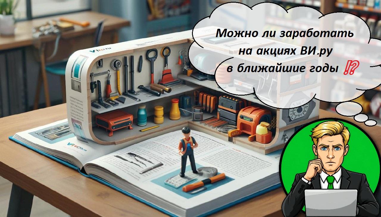 Можно ли заработать на акциях ВИ.ру в ближайшие годы ⁉️