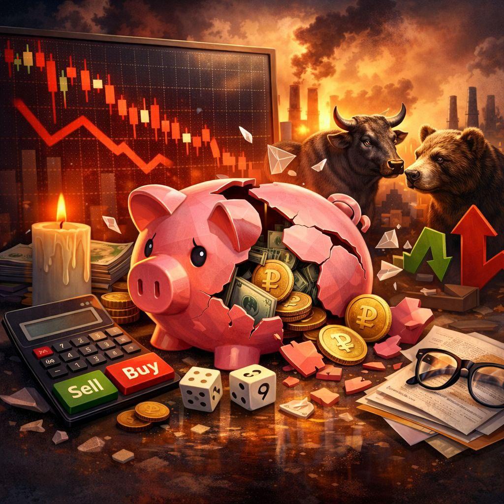 😱 Что делать, если портфель в минусе? 🔥