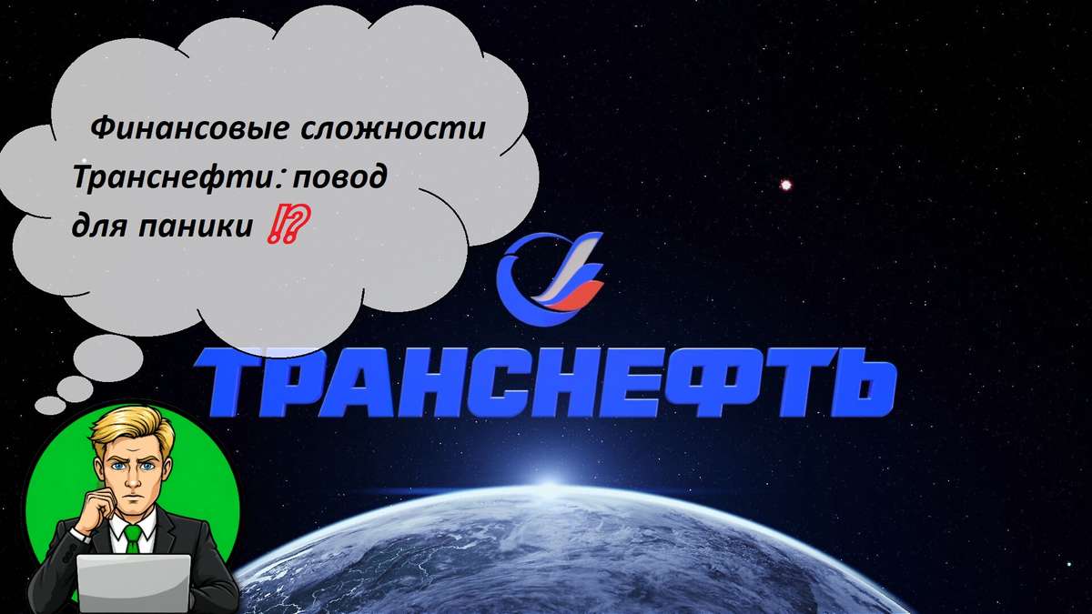 Финансовые сложности Транснефти: повод для паники ⁉️
