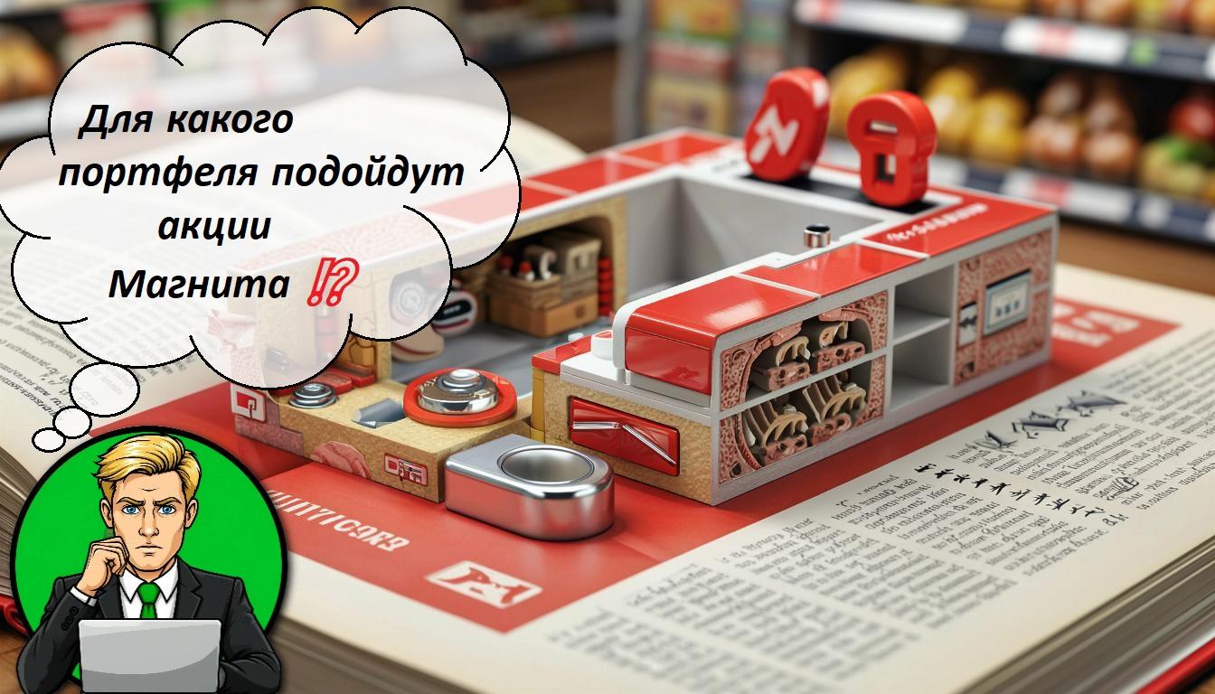 Для какого портфеля подойдут акции Магнита ⁉️