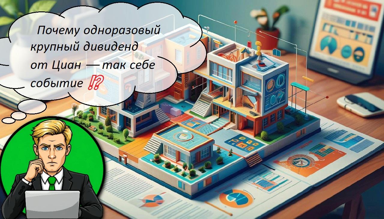 Почему единоразовый крупный дивиденд от Циан — так себе событие ⁉️