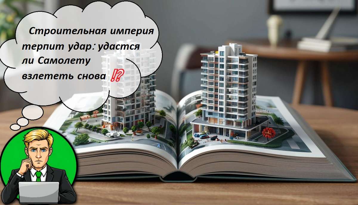 Строительная империя терпит удар: удастся ли Самолету взлететь снова ⁉️
