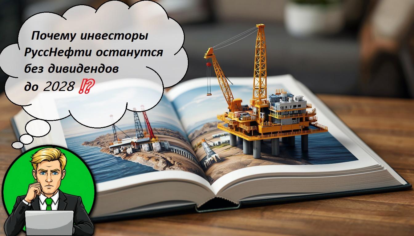 Почему инвесторы РуссНефти останутся без дивидендов до 2028 ⁉️