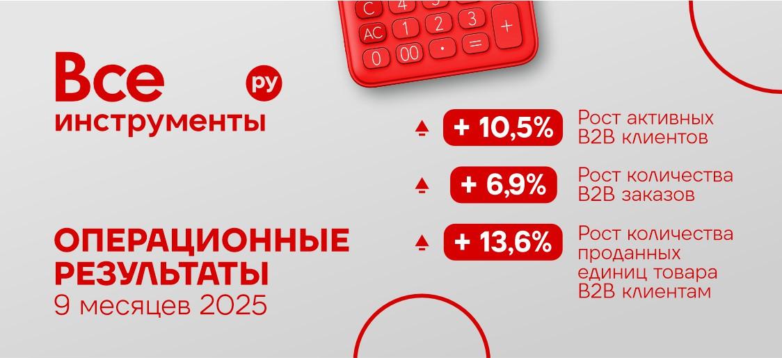 ⚡️Итоги 9М 2025: растем быстрее рынка!