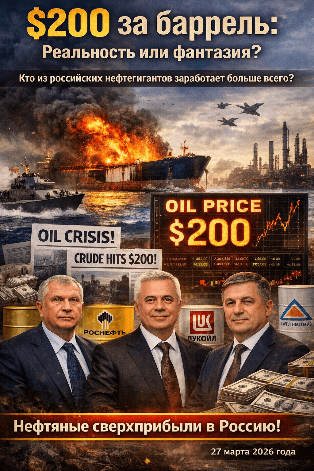 Нефть по $200: Реальность или фантазия