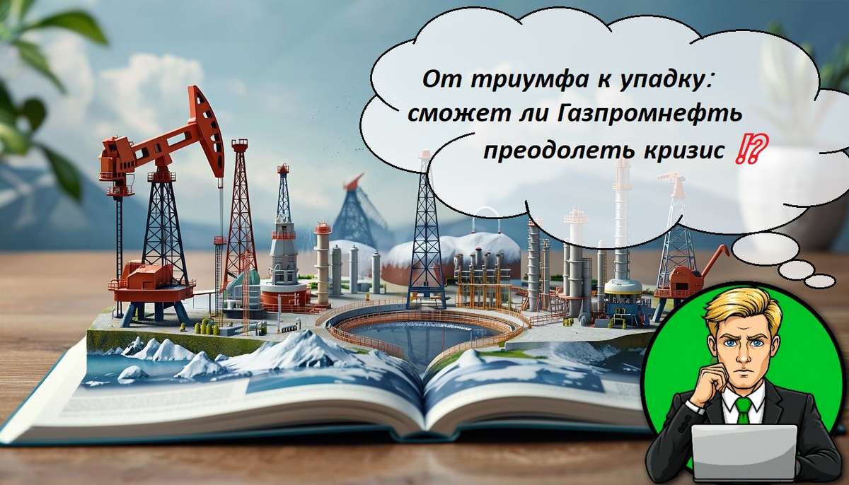 От триумфа к упадку: сможет ли Газпромнефть преодолеть кризис ⁉️