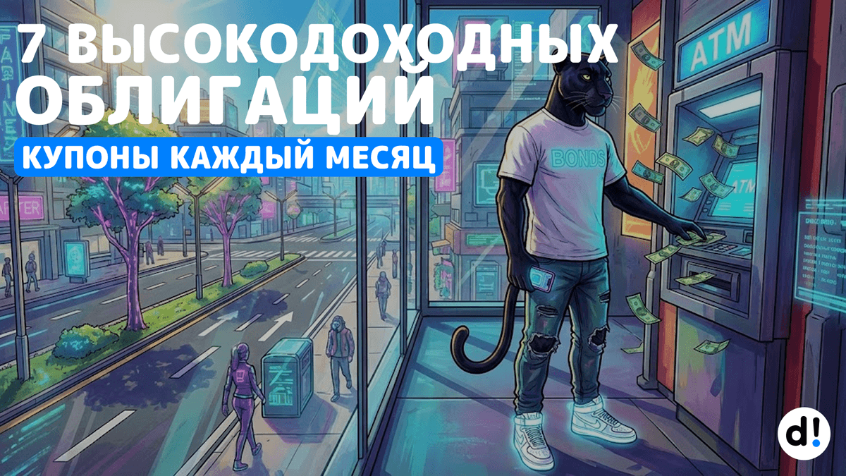 🚀 7 высокодоходных облигаций с ежемесячными купонами от 19% до 28%. Рейтинг ВВ+ и ВВВ-