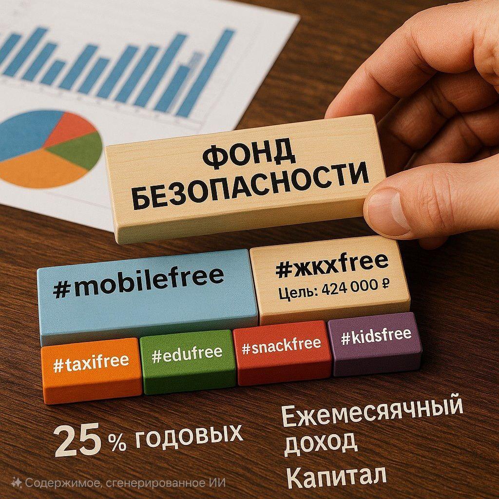 🎯 Фонд безопасности: каждый рубль на службе у тебя 🧱