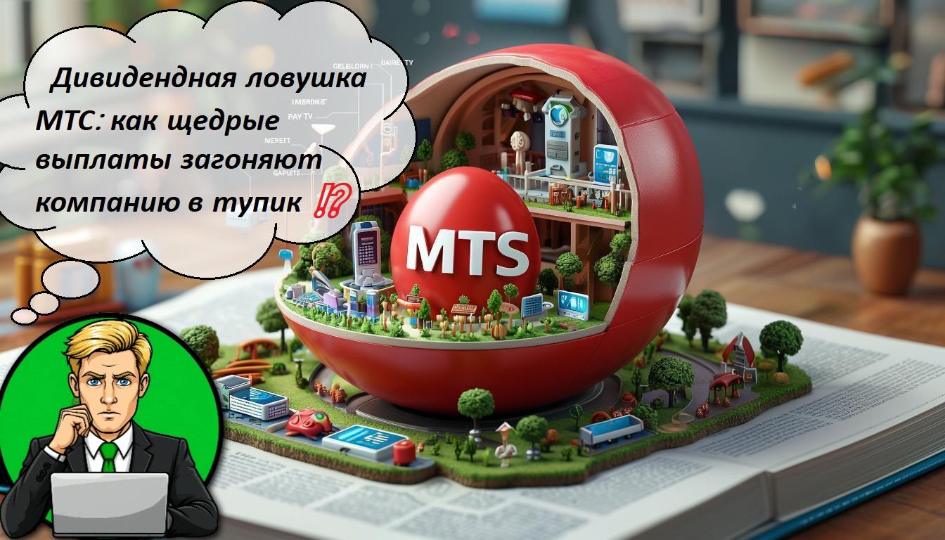 Дивидендная ловушка МТС: как щедрые выплаты загоняют компанию в тупик ⁉️