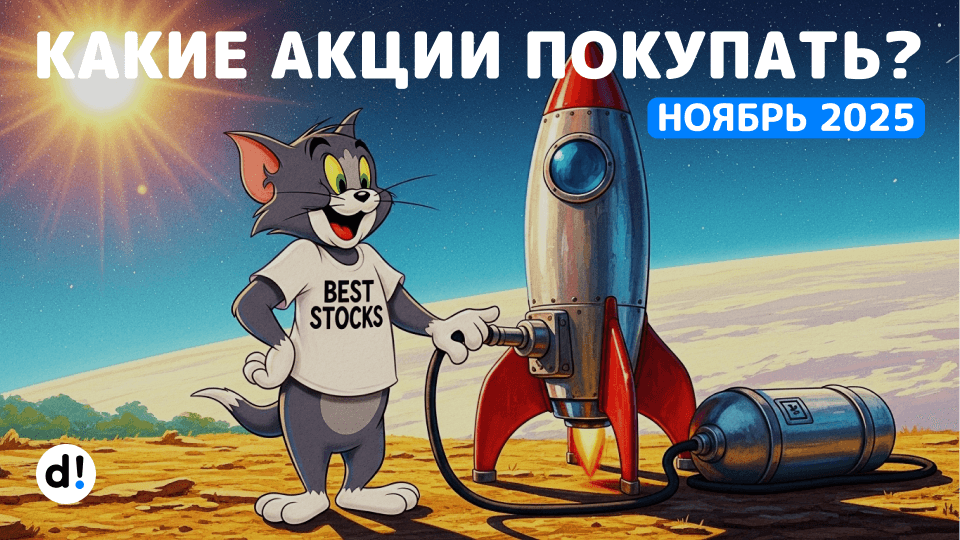🚀 Какие акции покупать в ноябре? ТОП-3 компании для долгосрочного инвестора и любителей дивидендов