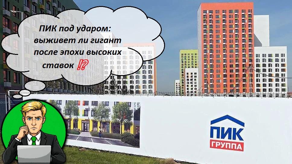 ПИК под ударом: выживет ли гигант после эпохи высоких ставок ⁉️