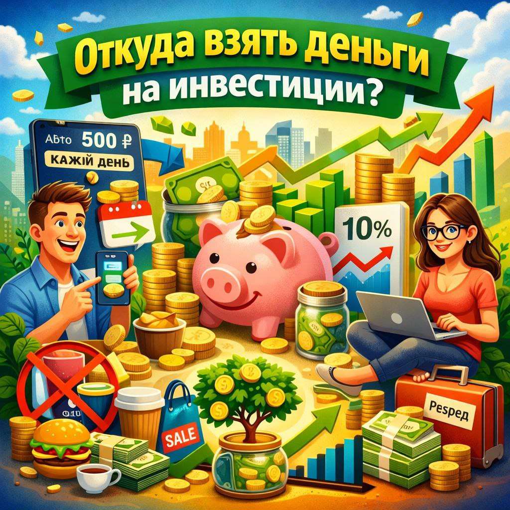 💸 Откуда взять деньги на инвестиции? 🌱