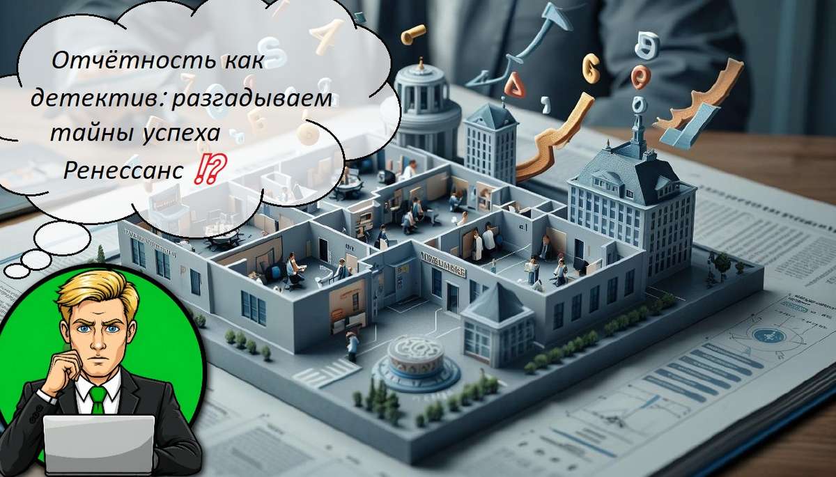 Отчётность как детектив: разгадываем тайны успеха Ренессанс ⁉️