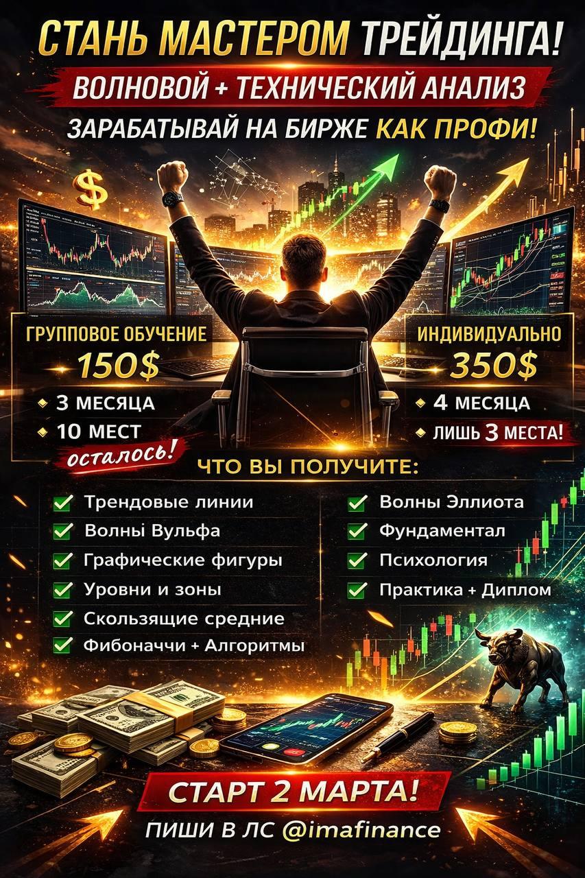 🚨 Друзья, хотите стать мастером трейдинга и зарабатывать на бирже как профи