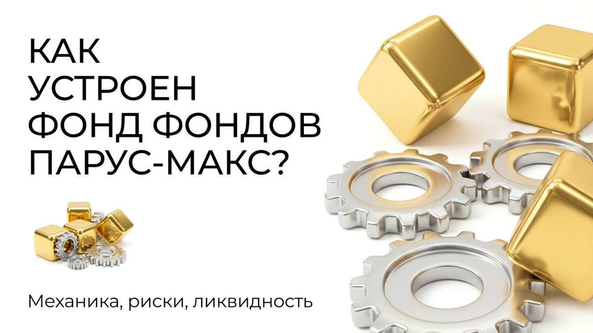 Как устроен фонд фондов «ПАРУС-МАКС? Механика, риски, ликвидность. Артем Тузов и PARUS!