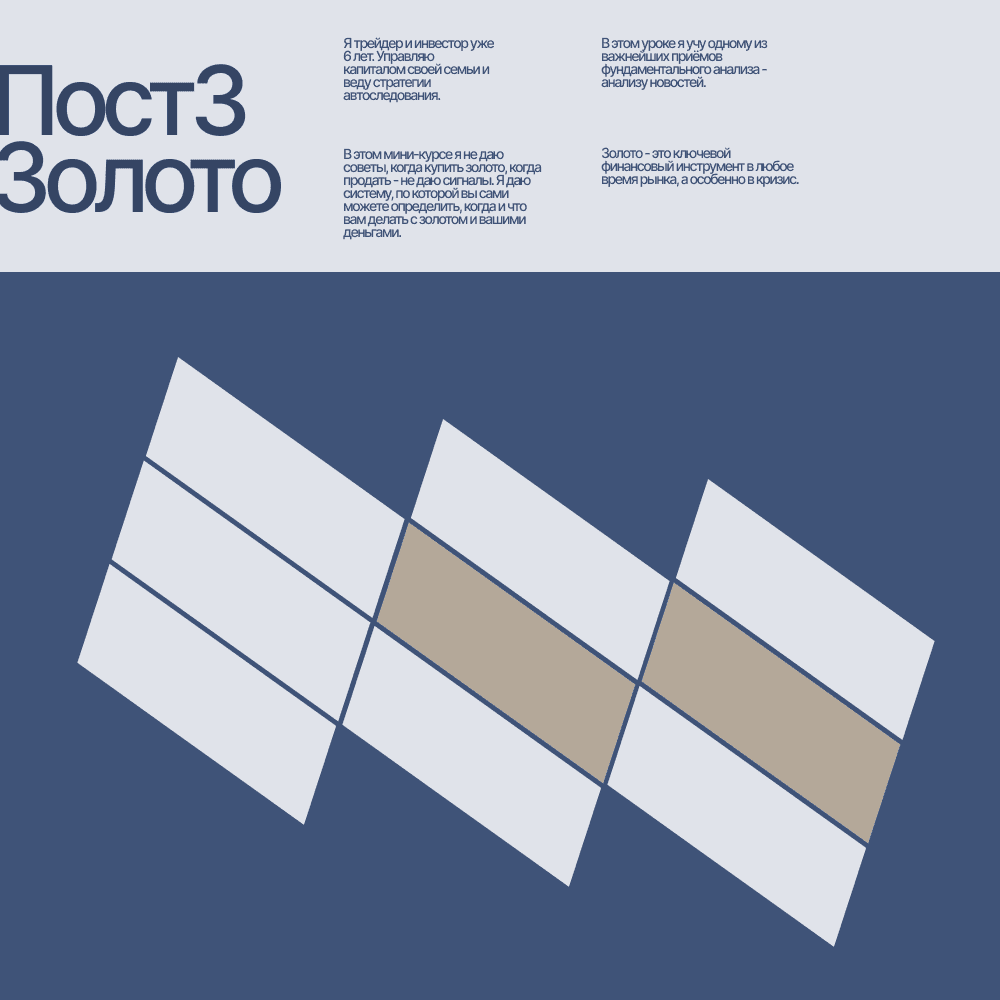 Пост3. Как понять, когда покупать золото? Проводим фундаментальный анализ.