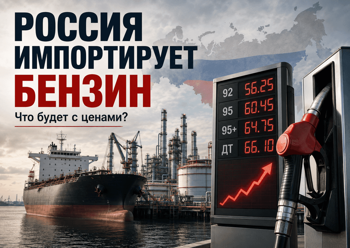 Бензин по 95 рублей: NPB Markets про импорт топлива В россии