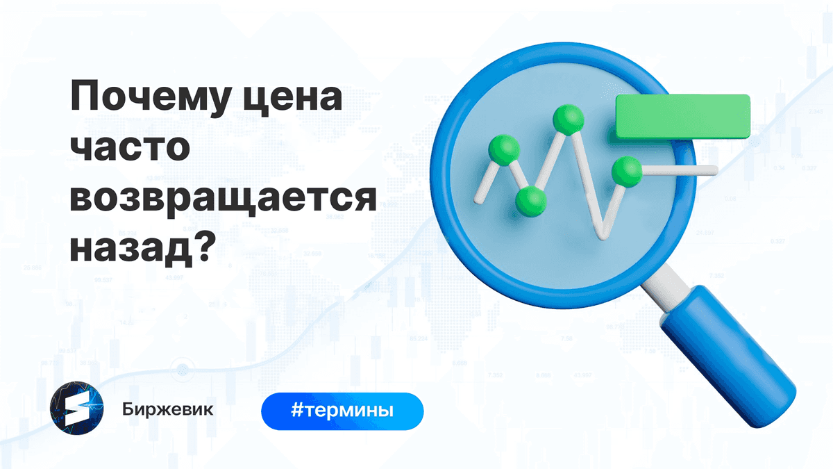 Почему цена часто возвращается назад?