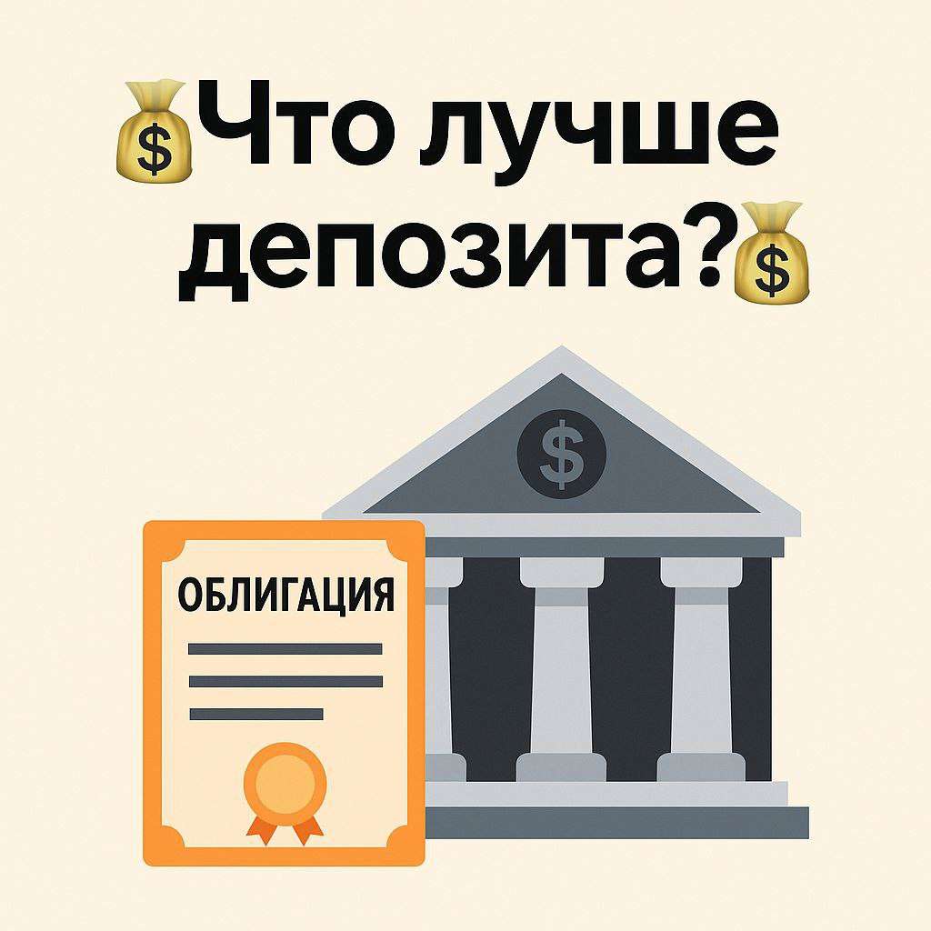 💸 Что лучше депозита? На мой взгляд — облигации. И вот почему 💸