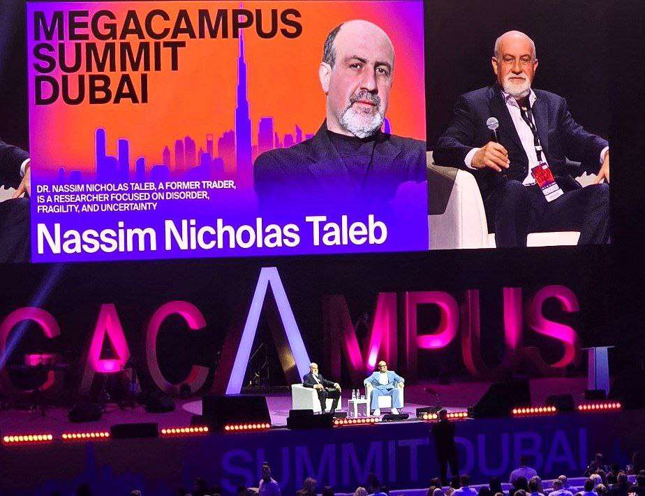 🎓Нассим Николас Талеб на Megacampus Summit Dubai 03.12.2024